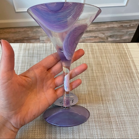 RARE Lolita Purple Haze Martini Glass - Picture 2 of 6